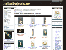 Tablet Screenshot of gold-n-silver-jewelry.com